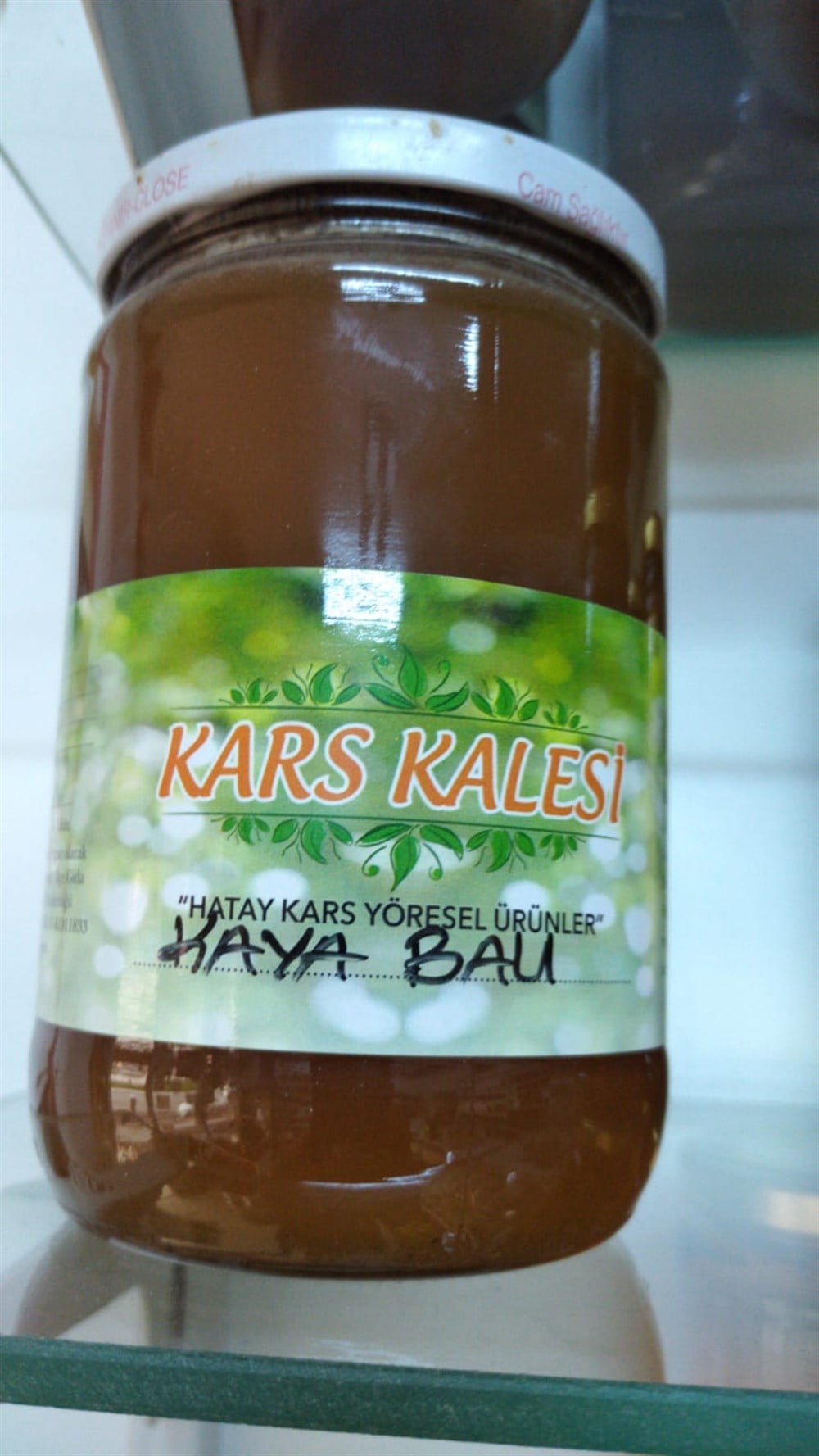 Kars Kaya Balı, net 900gr. cam kavanozda