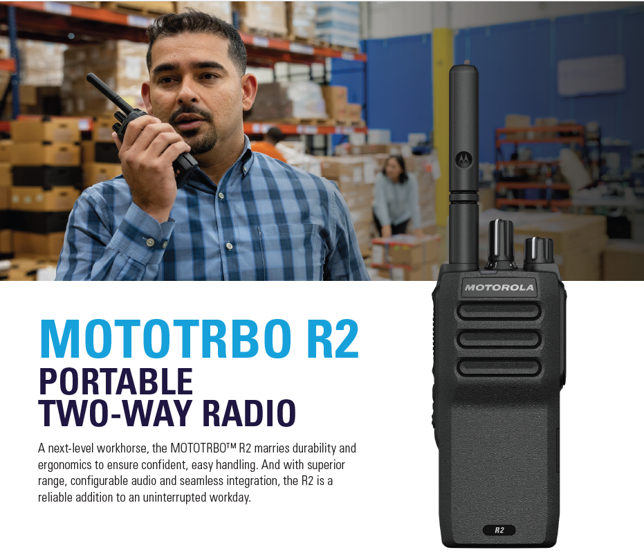 Motorola R20 VHF veya UHF El Telsiz (İzne tabidir)