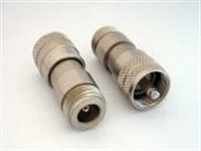 N dişi / UHF Erkek adaptör konnektör