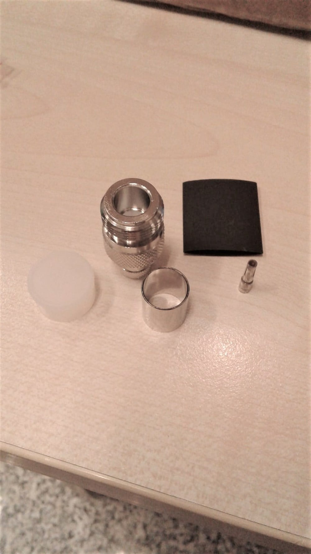 N dişi sıkmalı (Crimp) LMR400