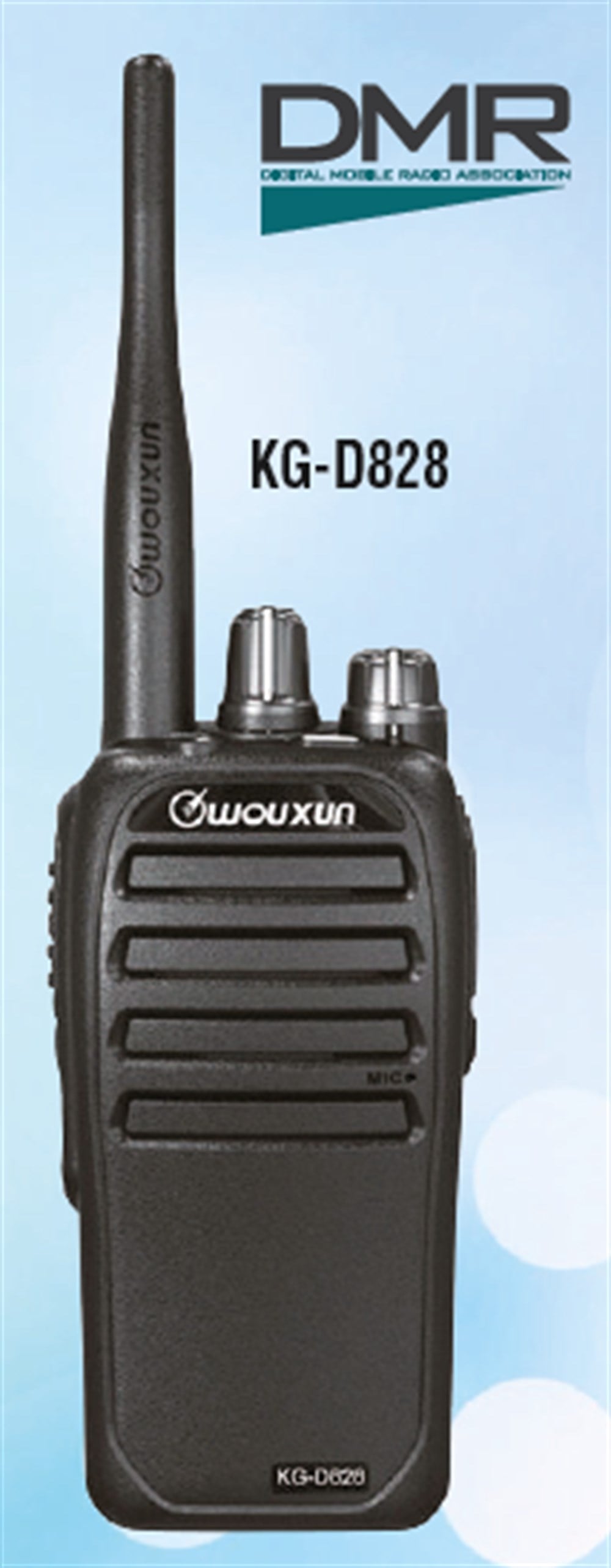 Wouxun KG-D828 UHF Analog/Dijital DMR Telsiz