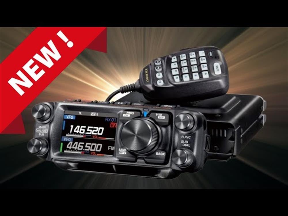 YAESU FTM-500DE VHF/UHF Dual Band Mobil Telsiz