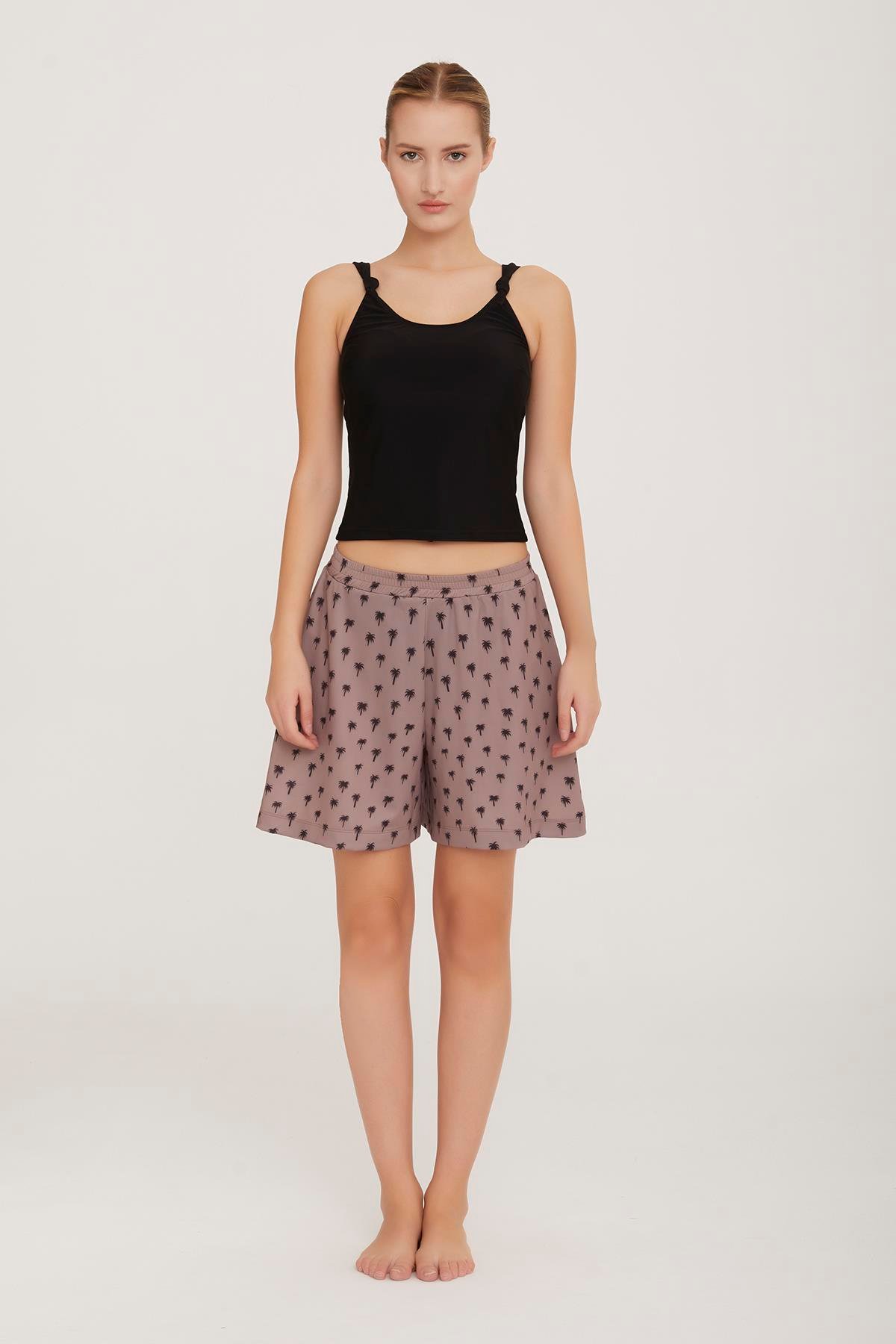 3'lü Havuz Kaplıca Mayo Martına 3611 Siyah