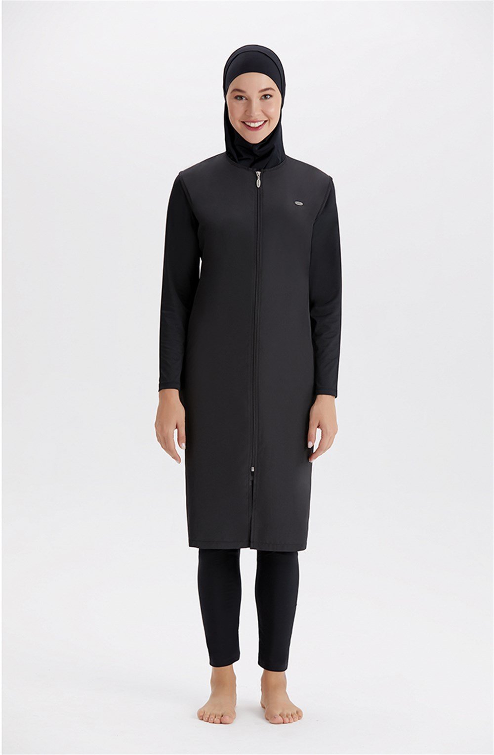 Adasea Tam Kapalı Tesettür Mayo 1250 Siyah