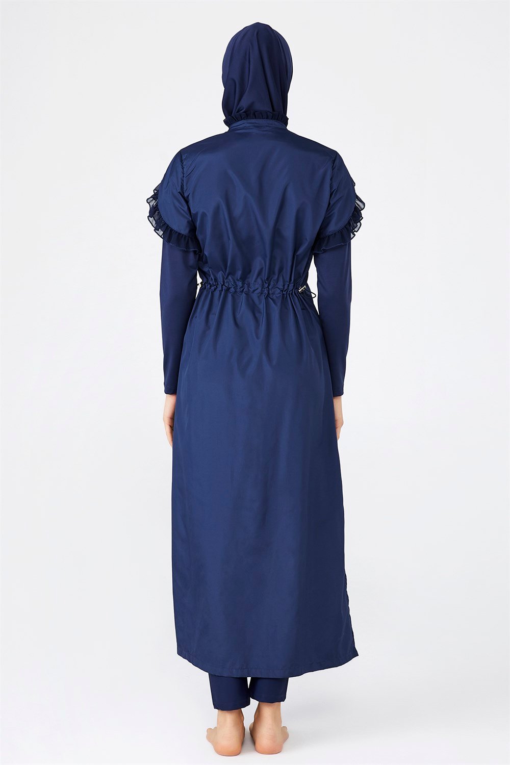 Adasea Tam Kapalı Tesettür Mayo 1255 Koyu Lacivert