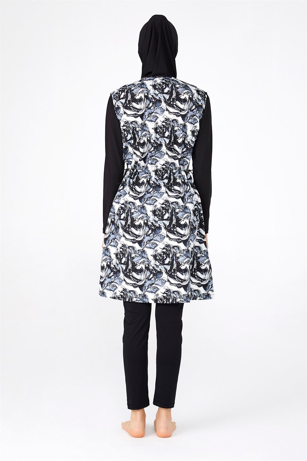 Adasea Tam Kapalı Tesettür Mayo 2172 Siyah