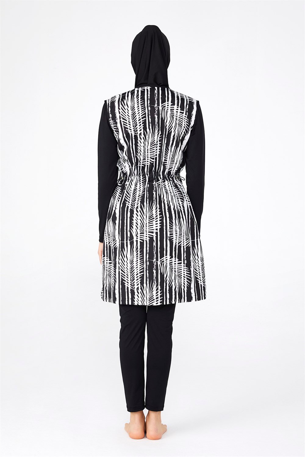 Adasea Tam Kapalı Tesettür Mayo 2173 Siyah