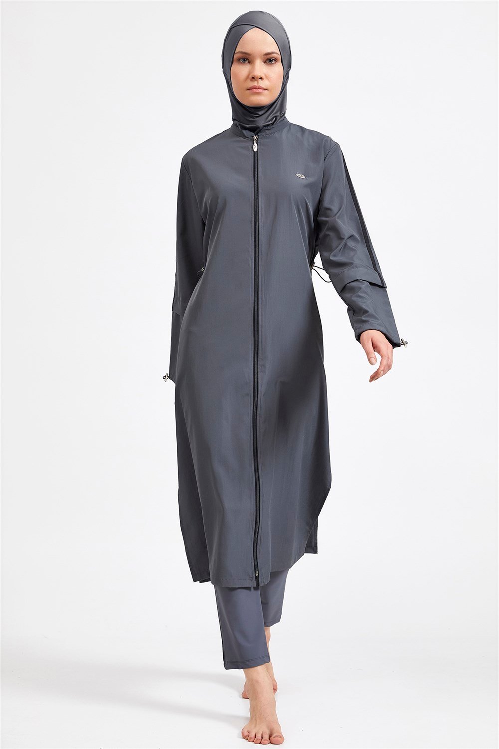 Adasea Uzun Tesettür Mayo 1314 Antrasit