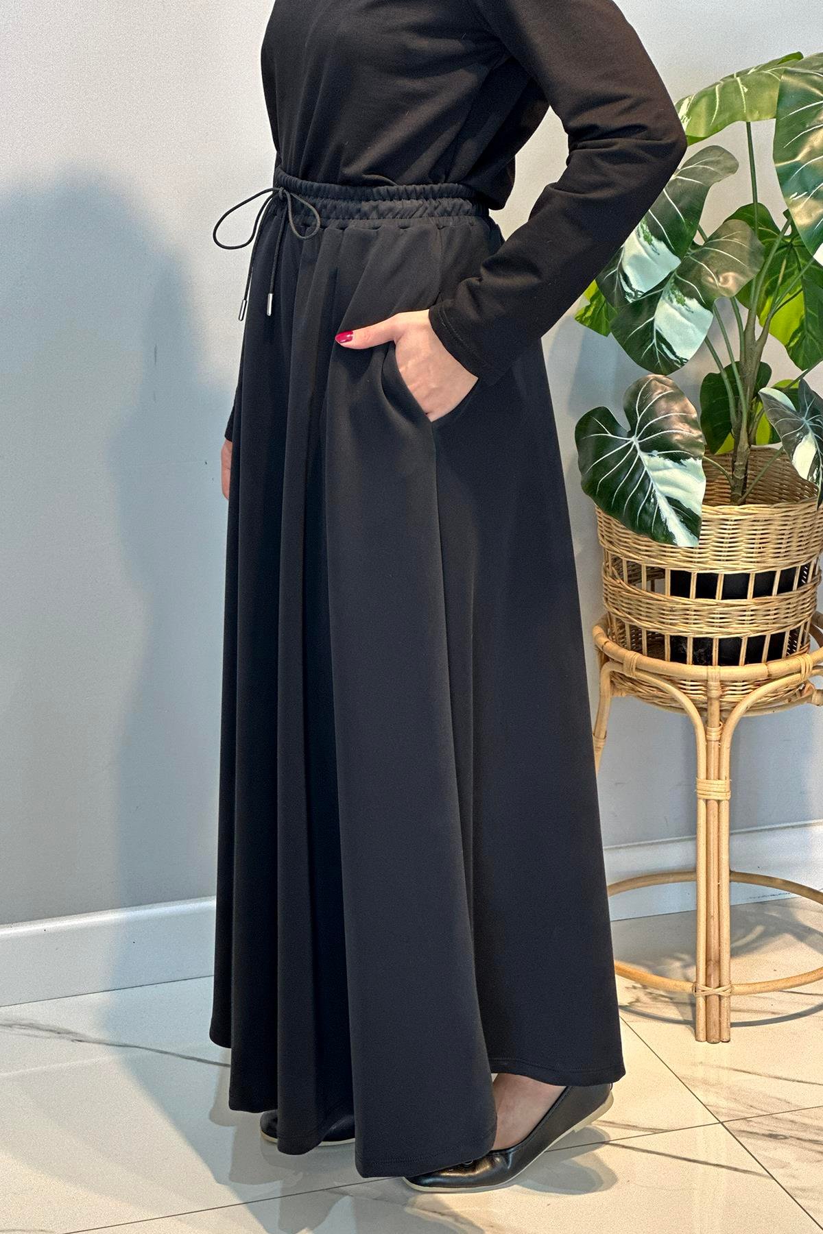 Cupra Kloş Etek 36469 Siyah