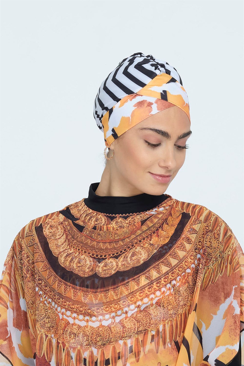 Deniz Havuz Mayo Bonesi R116 ANTİK  BONE