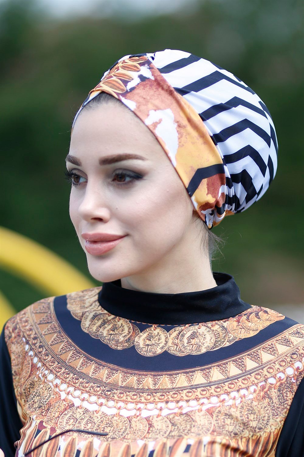 Deniz Havuz Mayo Bonesi R116 ANTİK  BONE