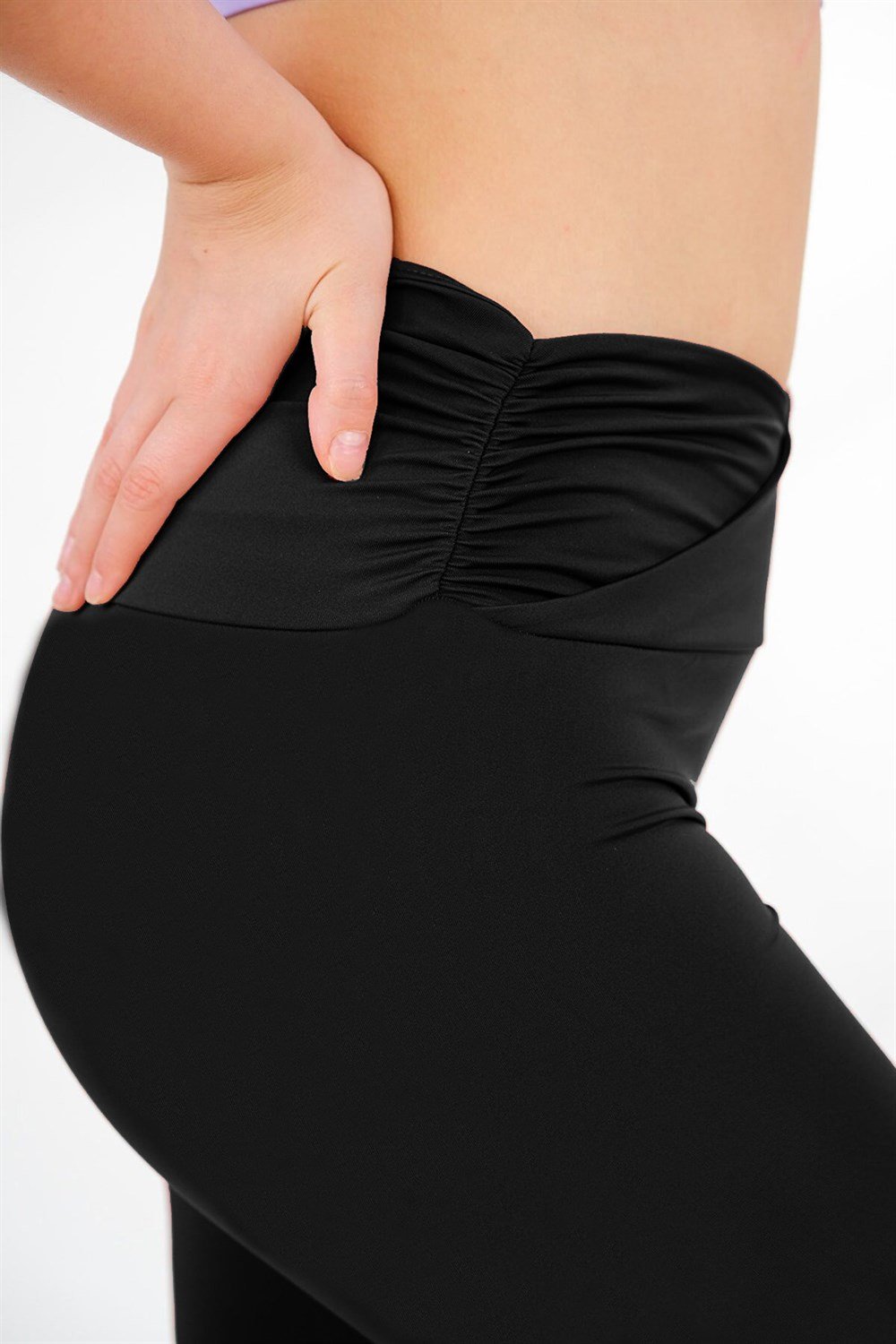 Deniz Taytı Havuz Taytı Mayo Tek Alt Siyah Remsa Mayo RTB-02-TAYT