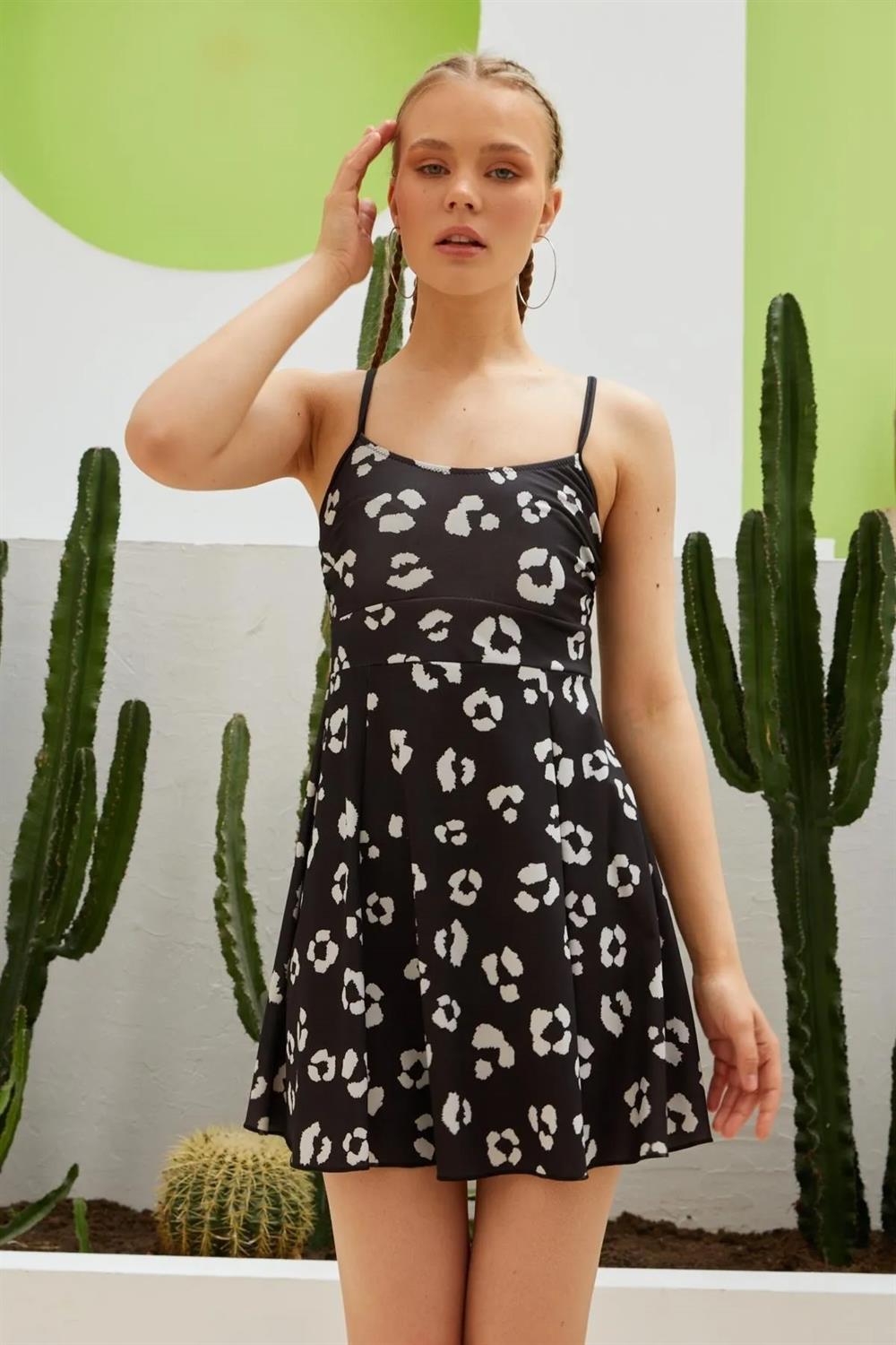 Elbise Mayo Etekli Mayo Yüzücü Mayo L123-18