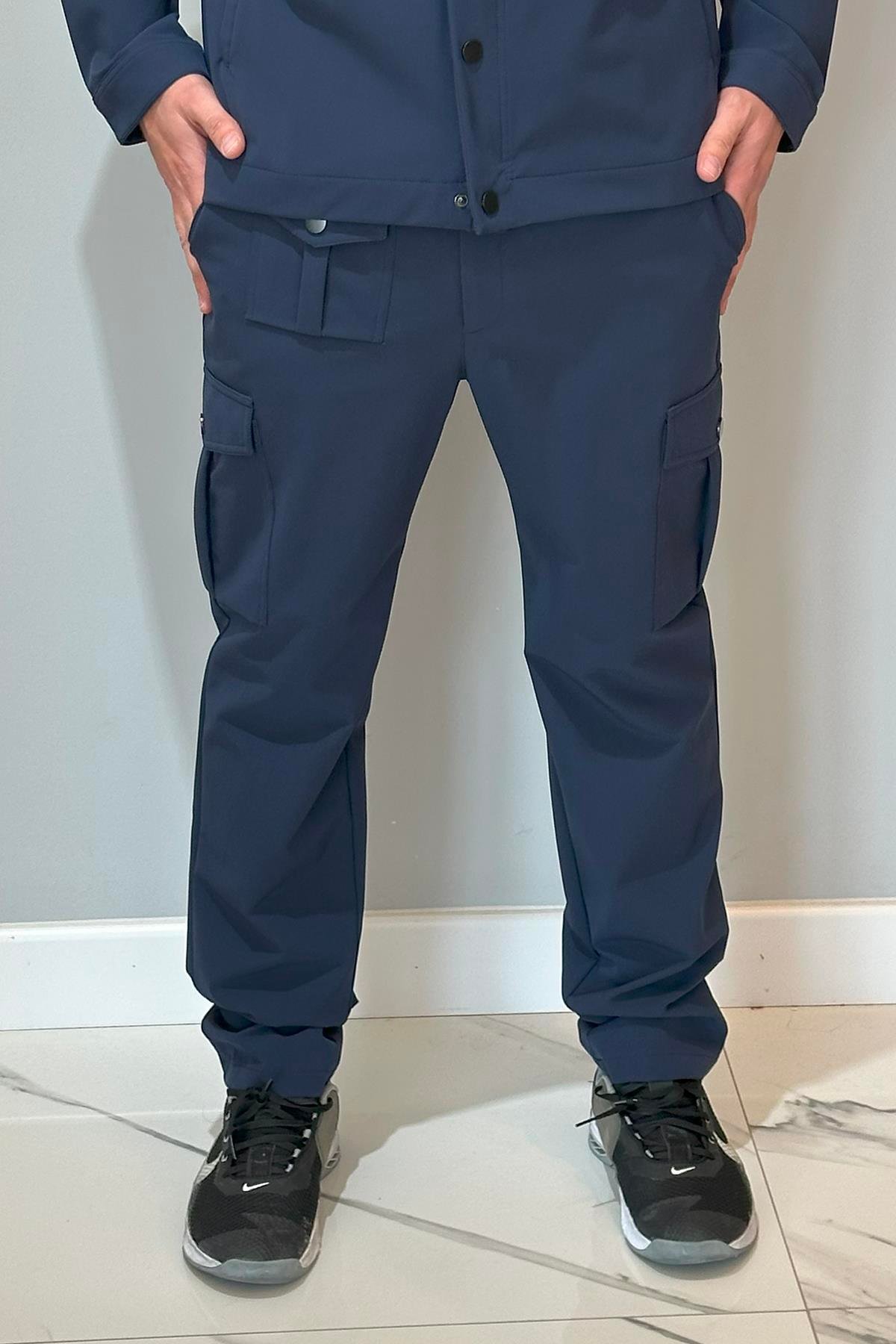 Erkek Çıtçıtlı Pantolon 24720 Lacivert