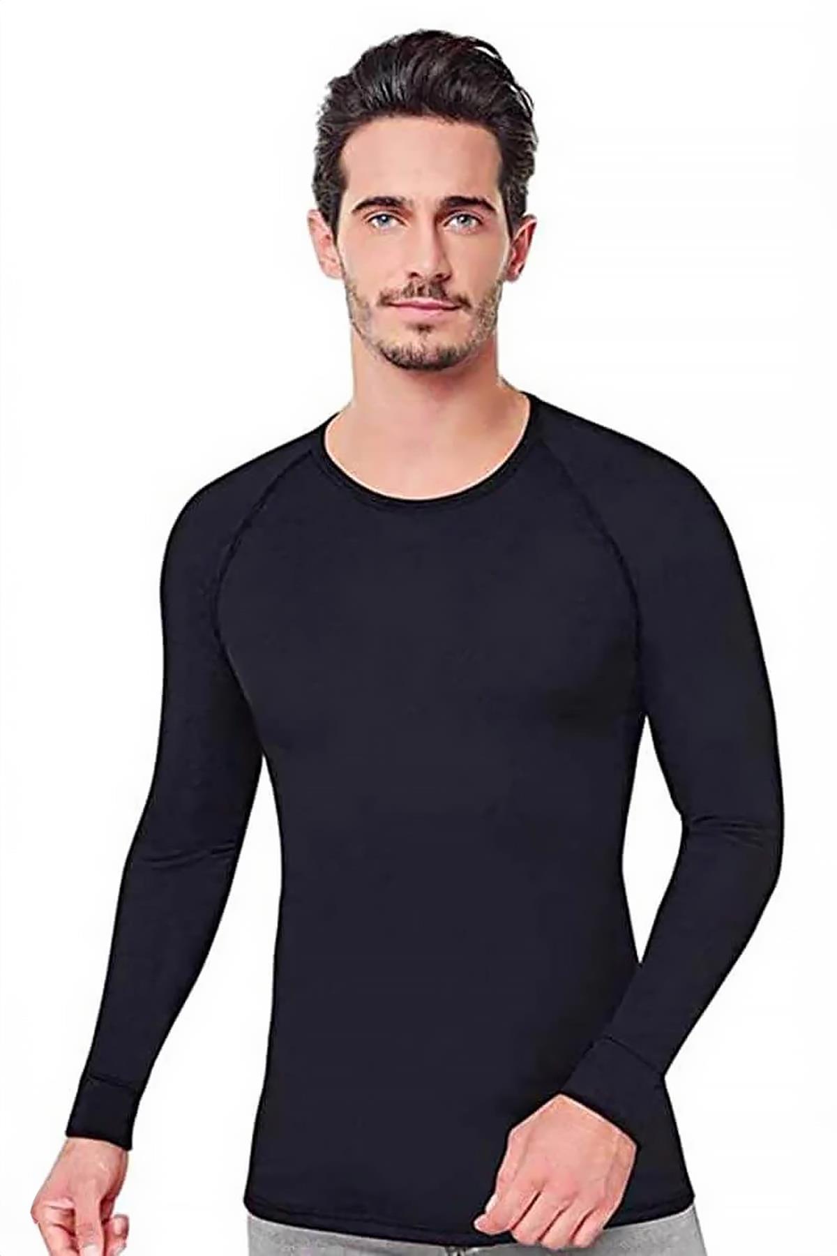 Erkek Elit Termal Uzun Kollu Tek Üst Fanila 1307