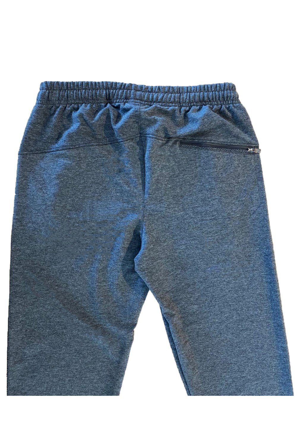 Erkek Eşofman altı petek doku şeritli 3 fermuarlı M9701 Antrasit