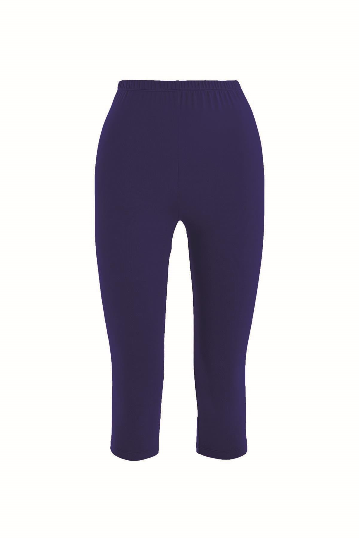 Havuz Deniz Kapri Tayt Likralı Tek Alt T002 Koyu Lacivert