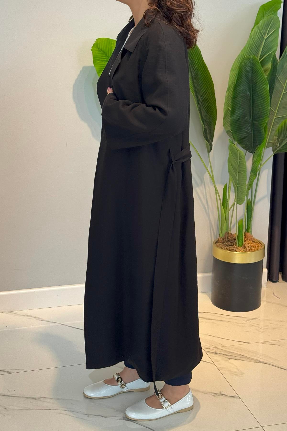 İçi Dubai Dışı Pasion Çift Taraflı Kap 5895 Siyah