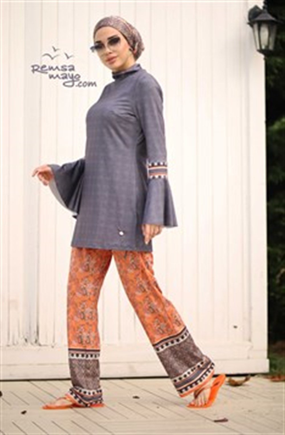 İSPANYOL TASARIM TESETTÜR MAYO MAYOVERA