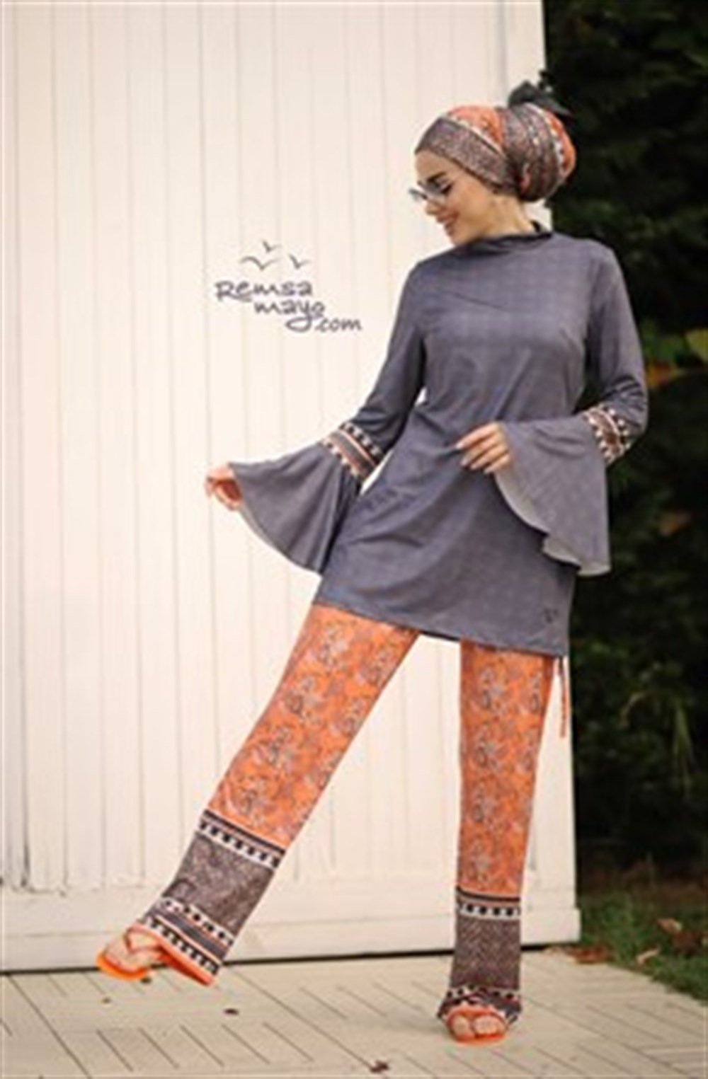 İSPANYOL TASARIM TESETTÜR MAYO MAYOVERA