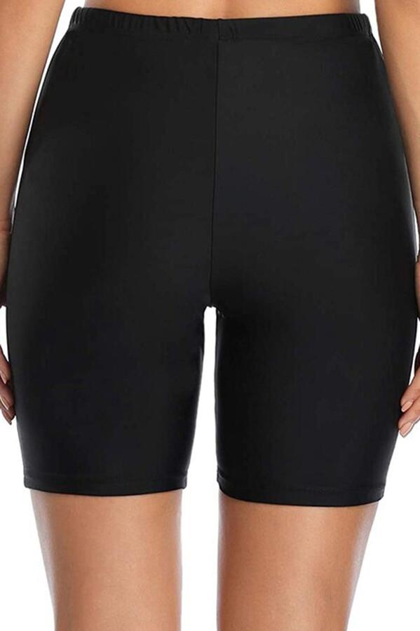 Kadın Deniz Havuz Mayo Şortu TAYT 2360 MİDİ Siyah