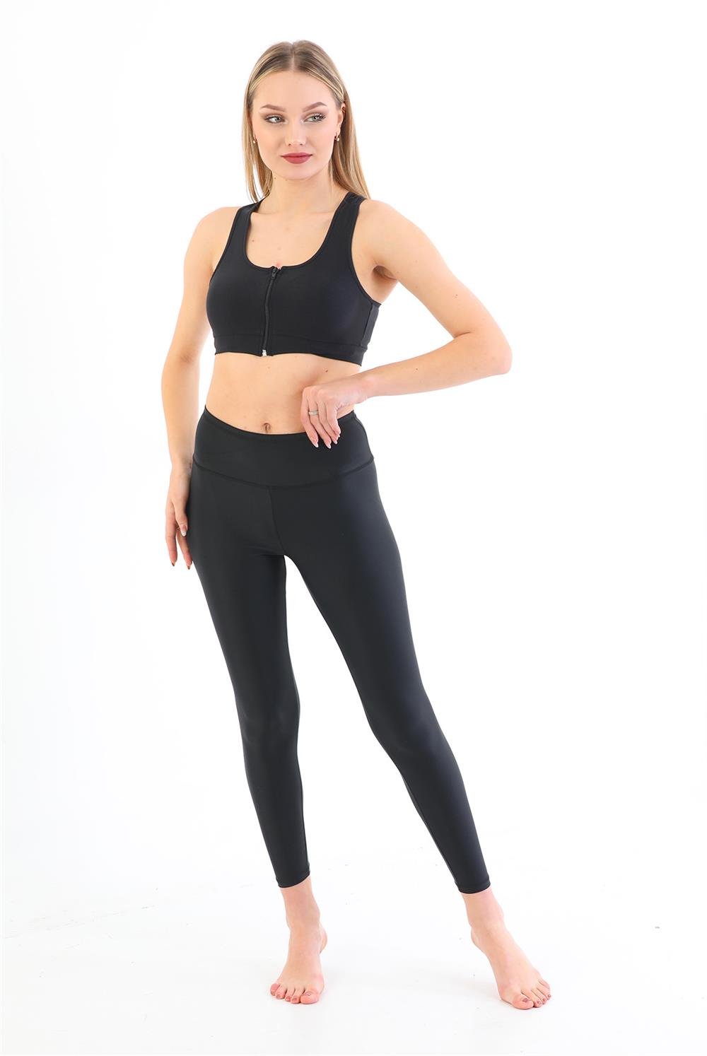 Kadın Deniz Havuz Mayo TAYT Luna 2321 Siyah