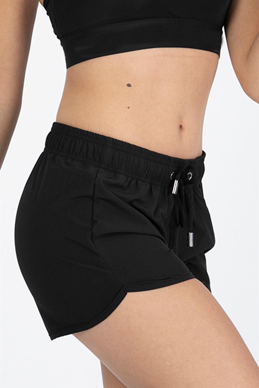 Kadın Havuz Deniz Kısa Şort 815 Siyah