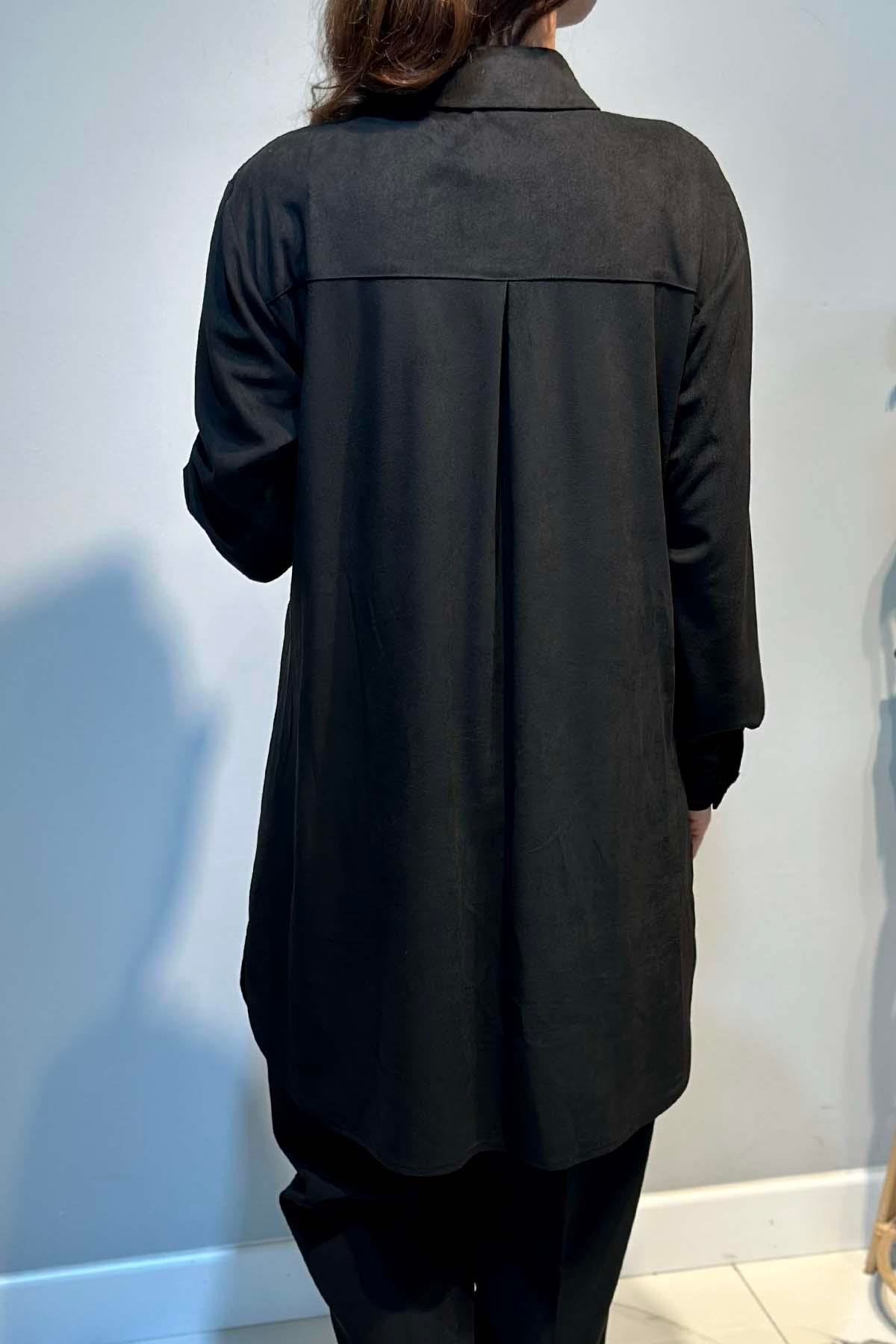 Kadın Süet Tunik 3300 Siyah