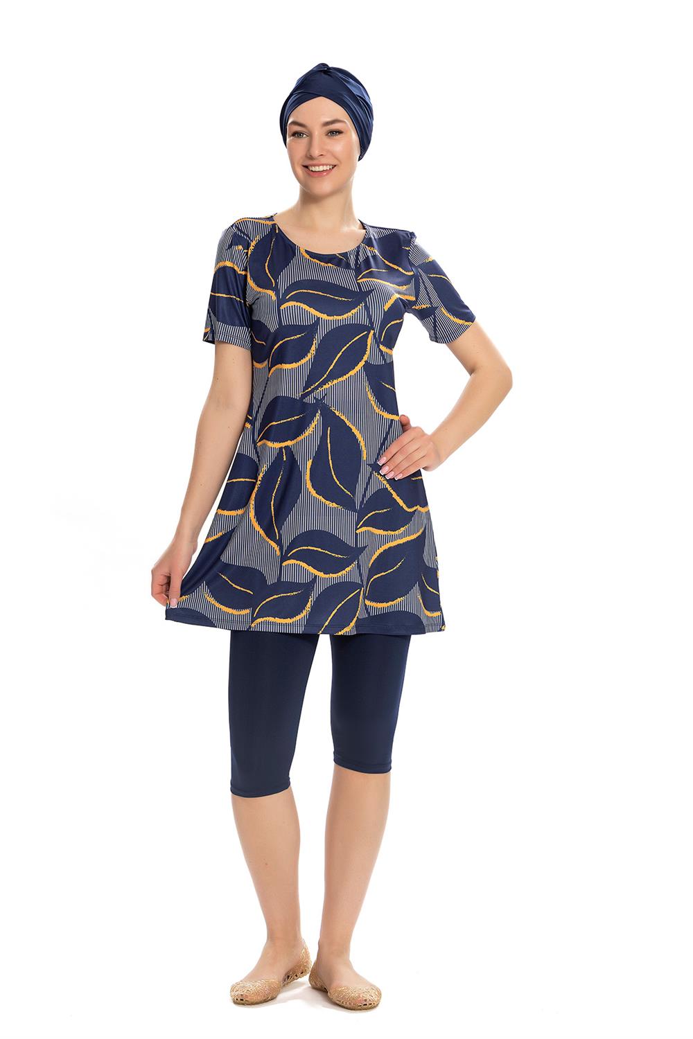 Kısa Kol Taytlı Yarı Kapalı Mayo 202/504 Remsa Mayo