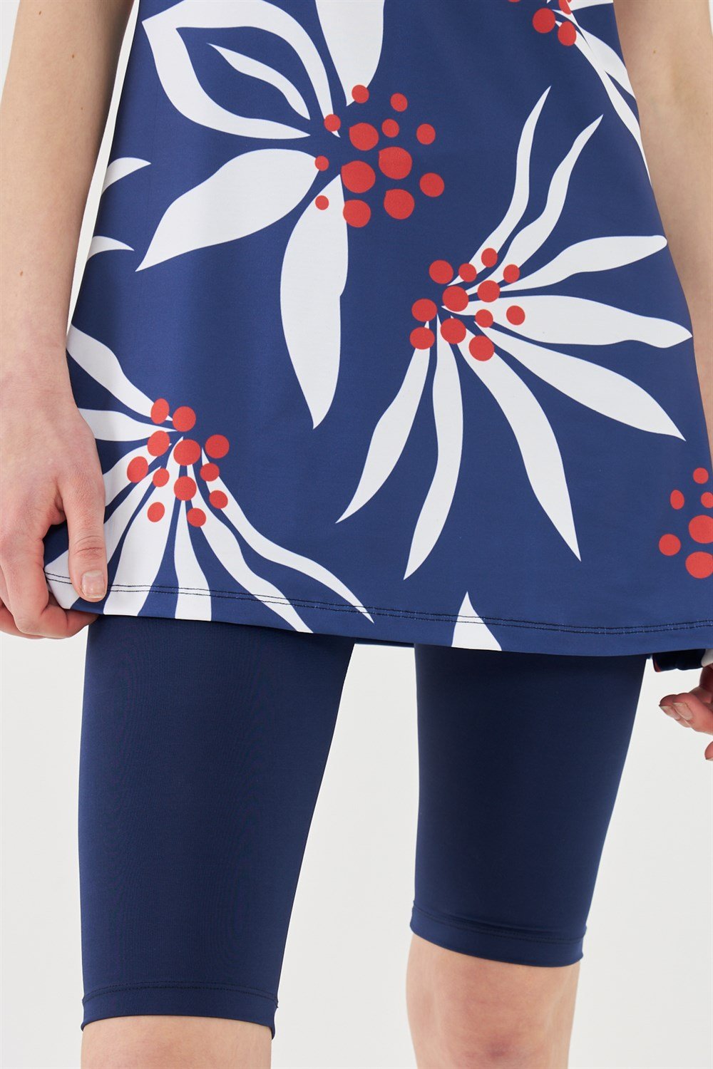 Kısa Kollu Yarı Kapalı Mayo Lacivert T503-159 Remsa Mayo