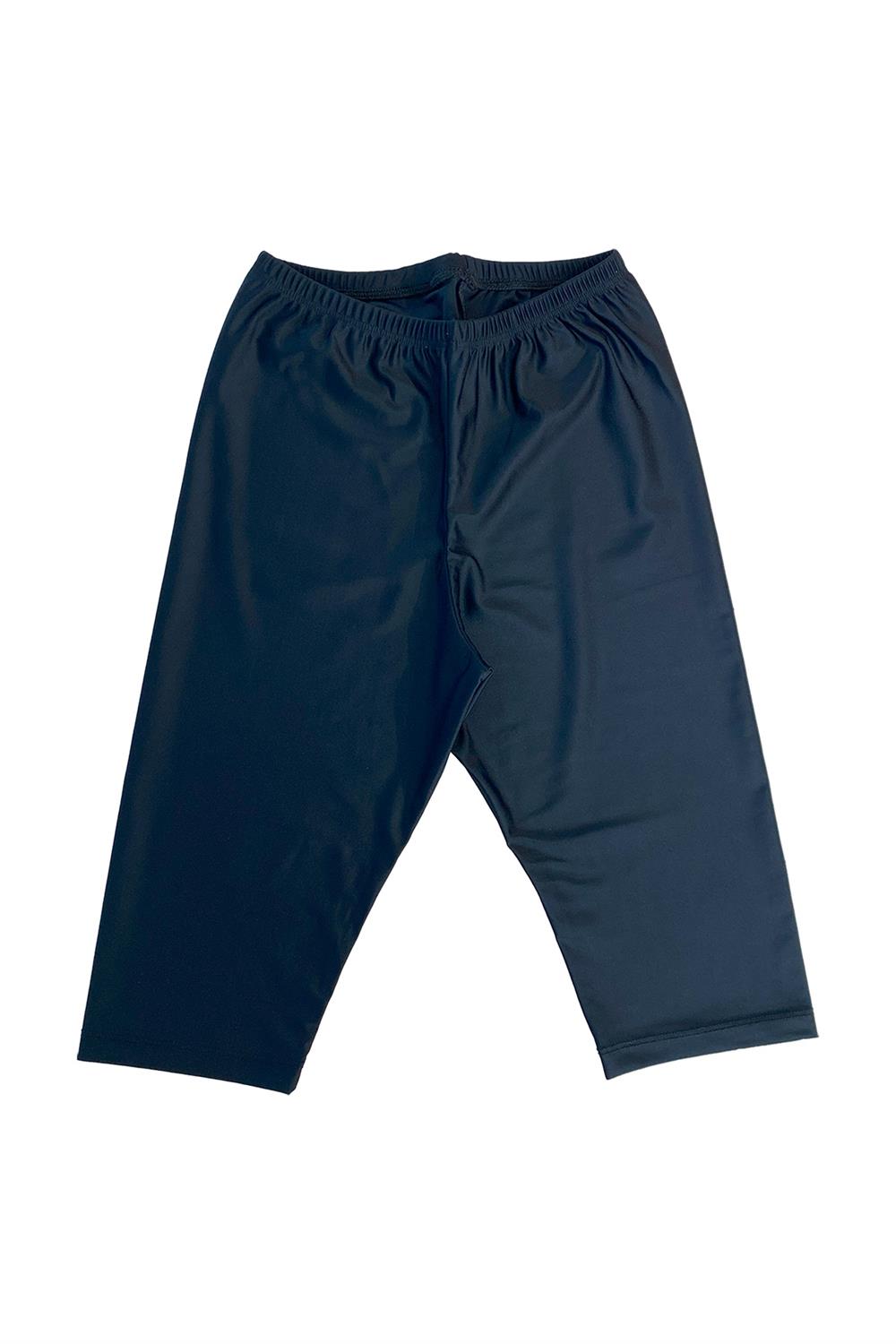 Kız Çocuk Kısa Kollu Taytlı Yarı Kapalı Mayo 4502 G Grafiti