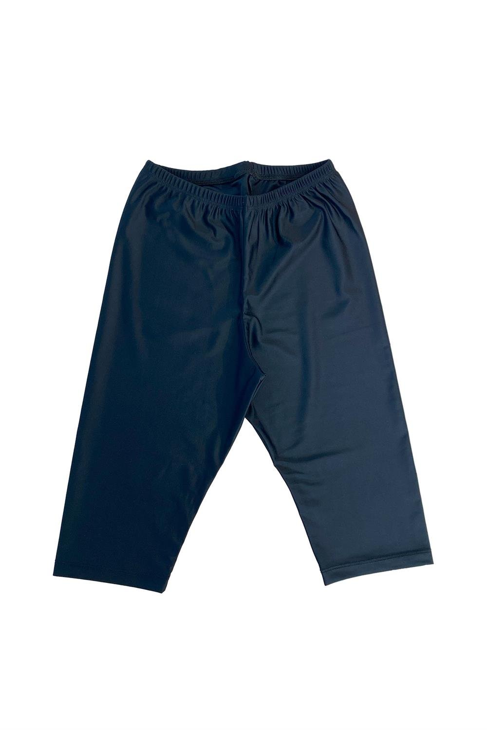 Kız Çocuk Kısa Kollu Taytlı Yarı Kapalı Mayo 4502 S Smile