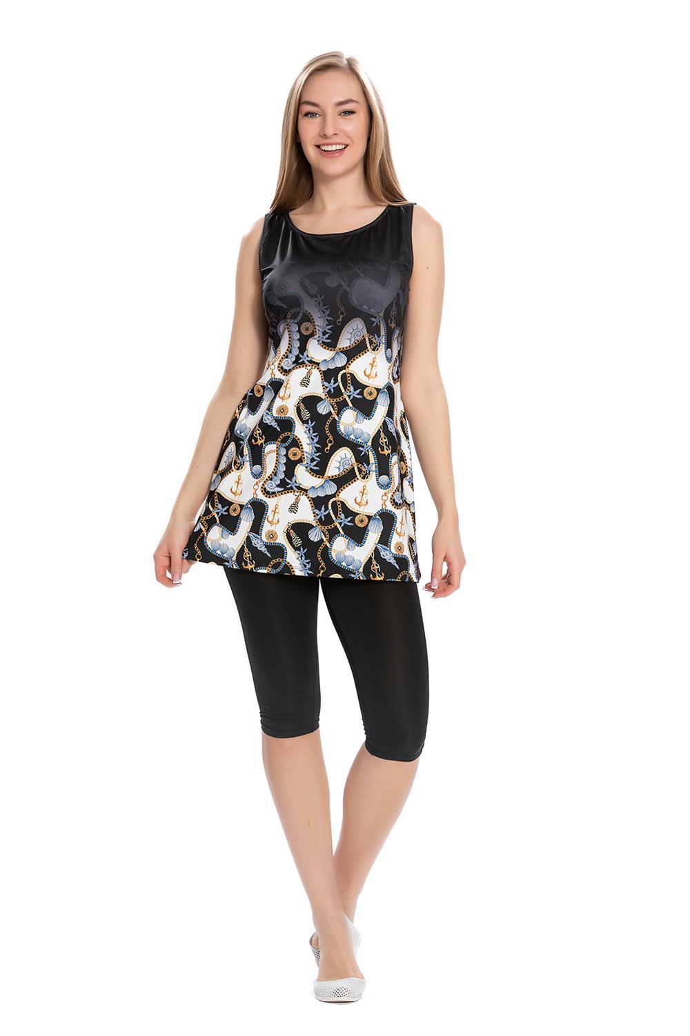 Kolsuz Taytlı Yarı Kapalı Mayo 161/01 Remsa Mayo