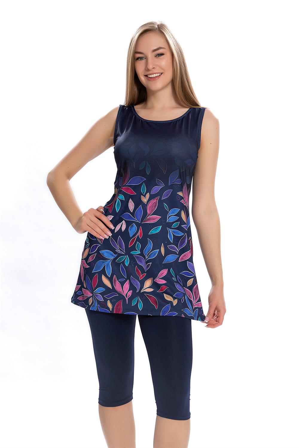 Kolsuz Taytlı Yarı Kapalı Mayo 169/522 Remsa Mayo