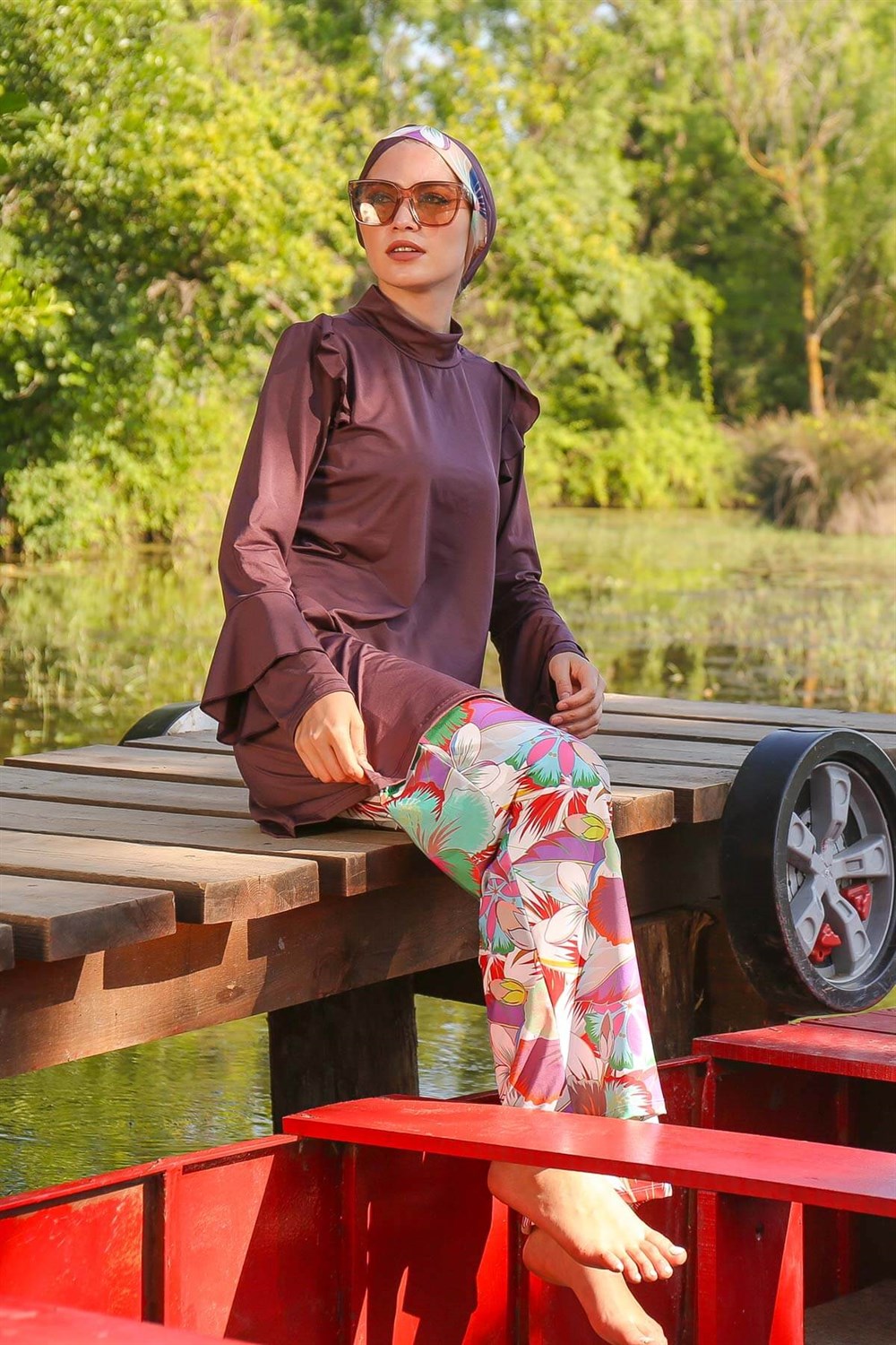 Likralı Mayo Tesettür Mayo M2023 Remsa Mayo