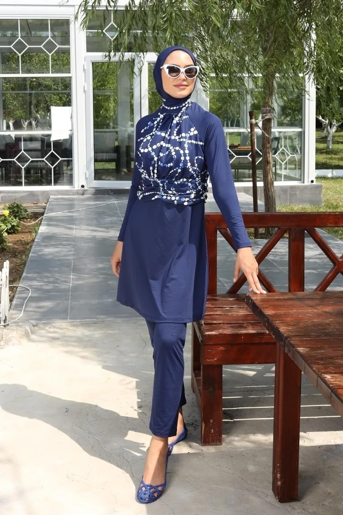 Likralı Tam Kapalı Mayo 259/02 Remsa Mayo