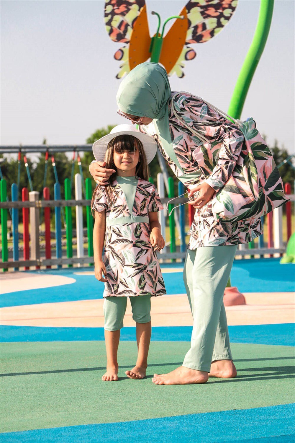 Likralı Tam Kapalı Tesettür Mayo M2123 Remsa Mayo