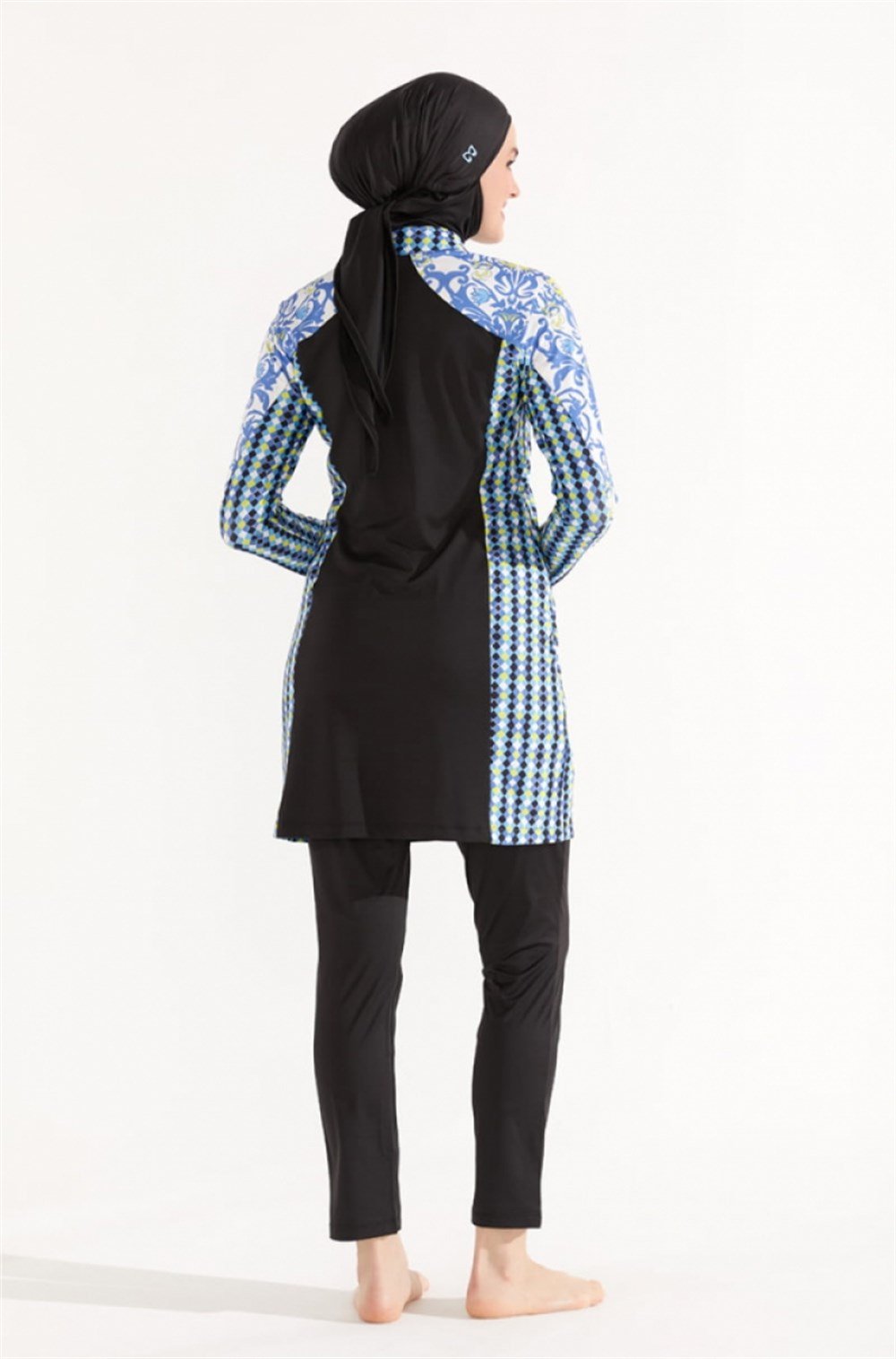 Mayovera Fit Desenler Tasarım Mayo Tam Kapalı Mayo Remsa Mayo