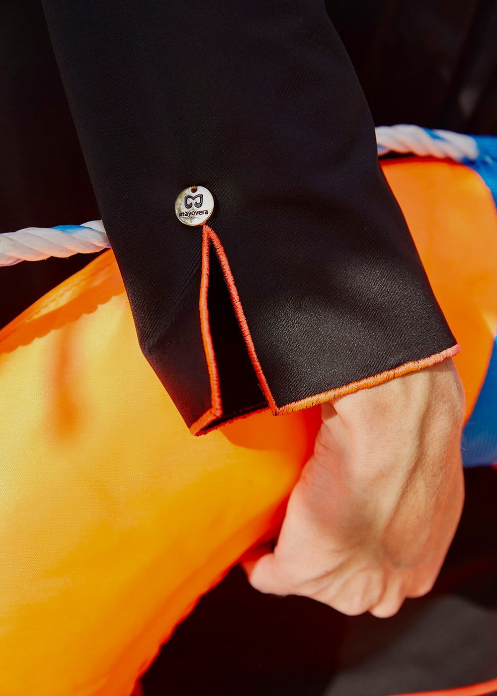 Mayovera Payet Nakış Tasarım Mayo Pembe Tam Kapalı Mayo Remsa Mayo