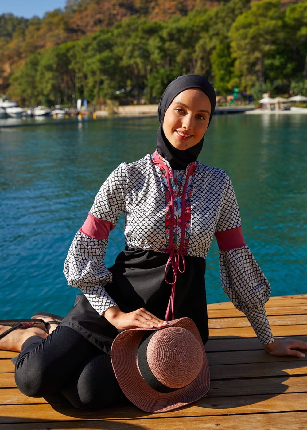 Mayovera Tarz-ı Şahane Tasarım Mayo Tam Kapalı Mayo Remsa Mayo