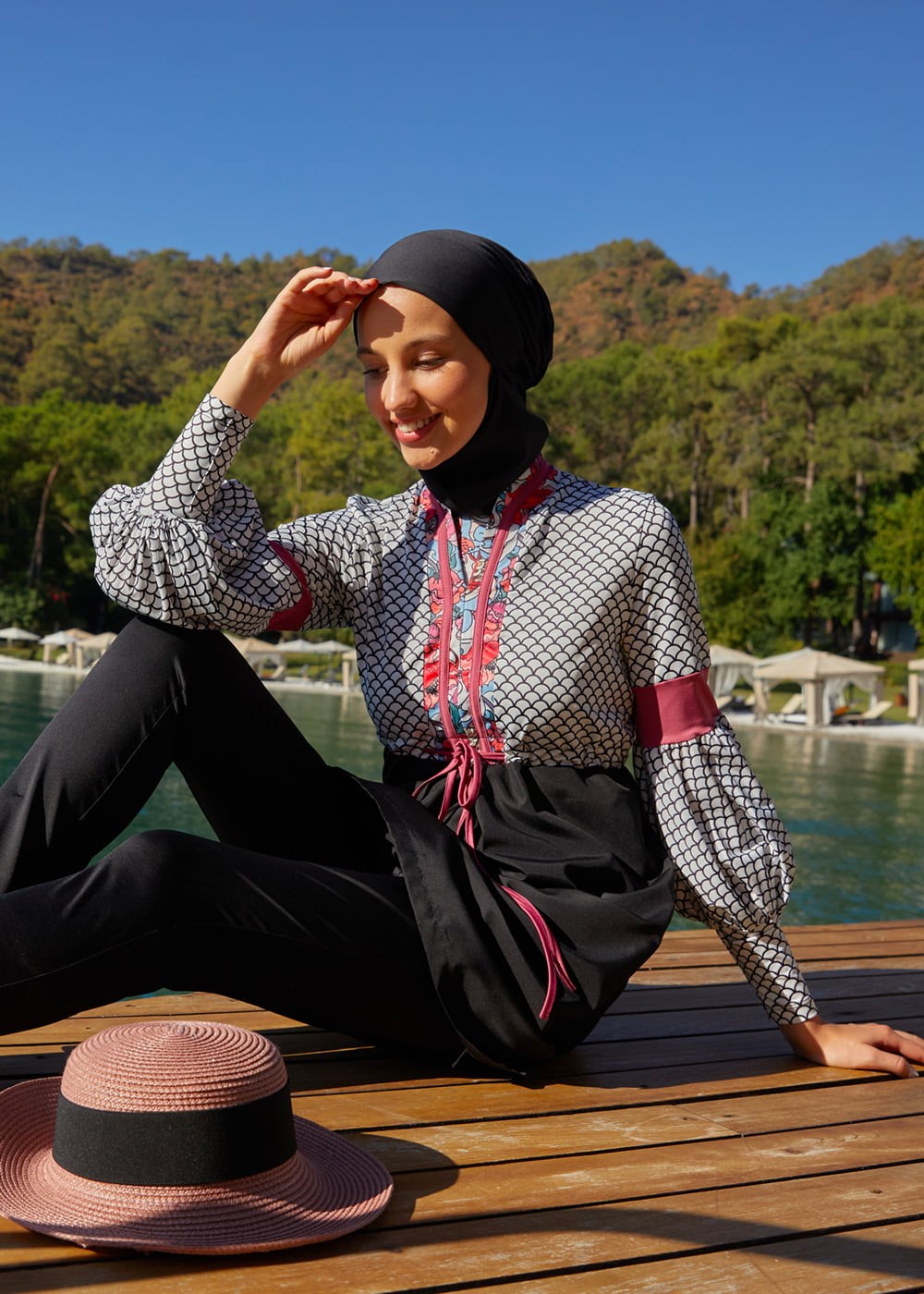 Mayovera Tarz-ı Şahane Tasarım Mayo Tam Kapalı Mayo Remsa Mayo