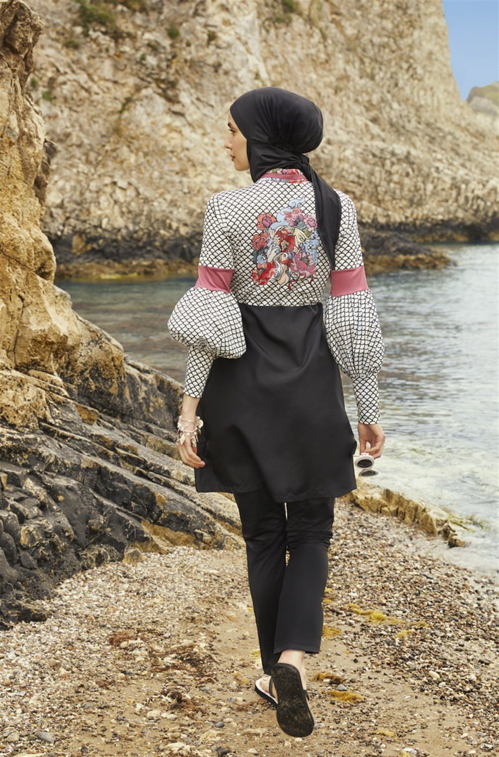 Mayovera Tarz-ı Şahane Tasarım Mayo Tam Kapalı Mayo Remsa Mayo