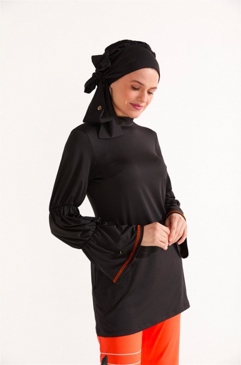 Mayovera Tropikal Tasarım Tesettür Mayo