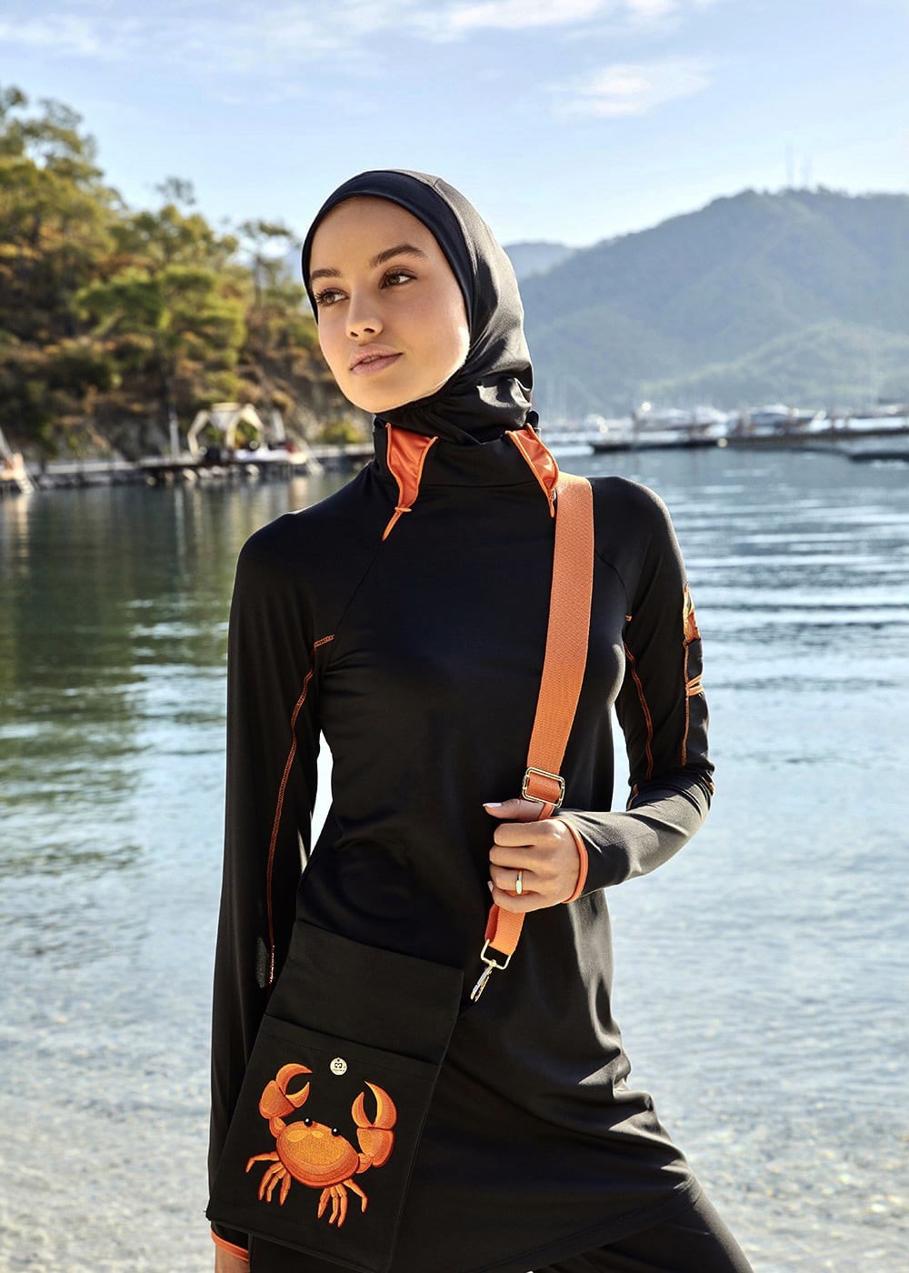 Mayovera Yengeç Telefon Çantası Kombin Plaj Çantası Remsa Mayo