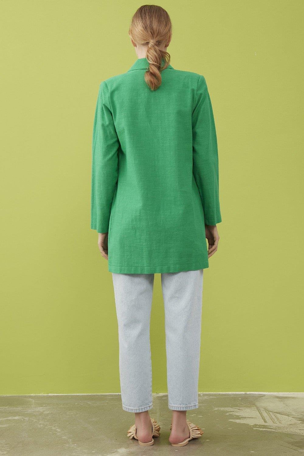 Merwishop Keten Blazer Ceket 582 Benetton