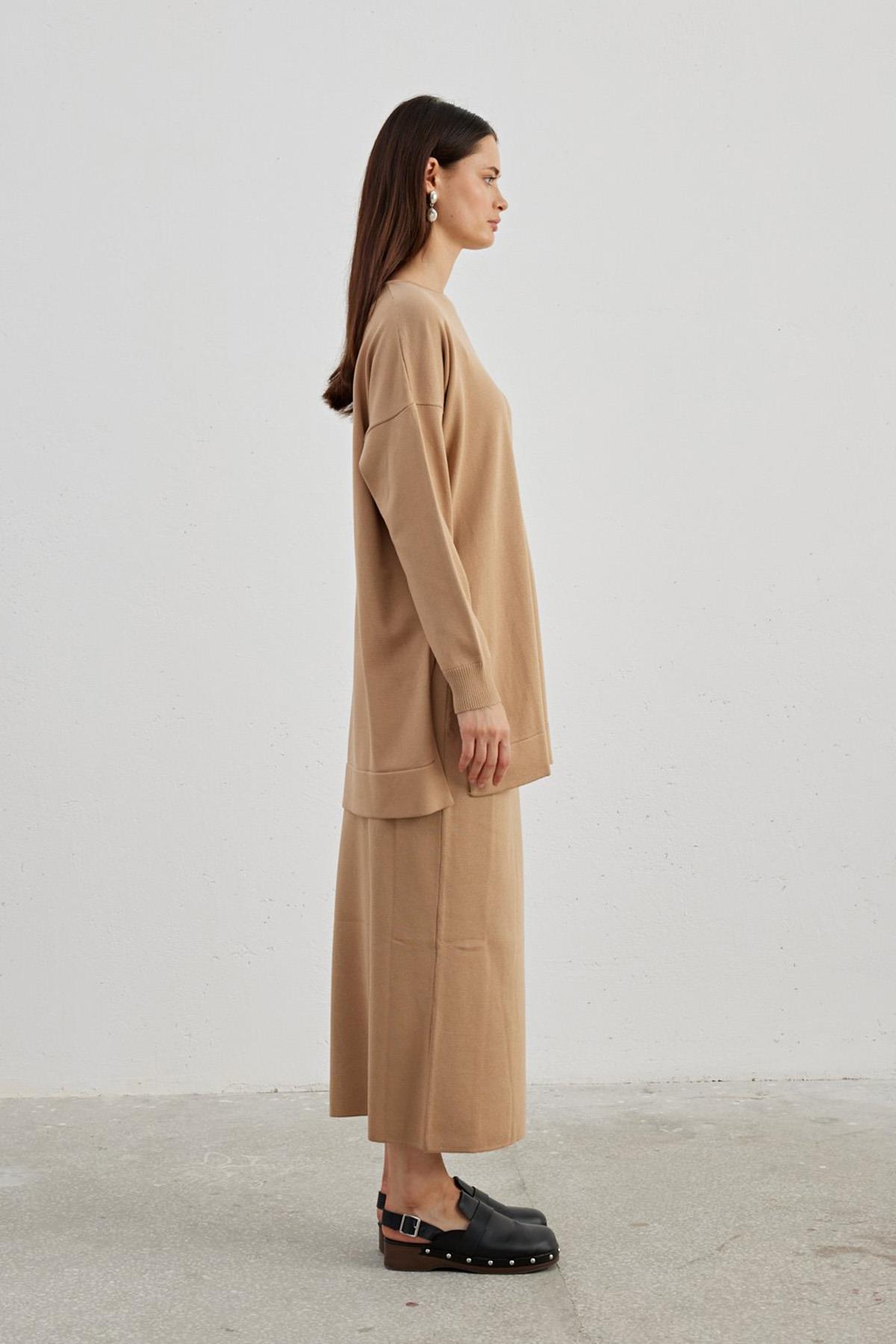 Mila Triko Tunik 701 Camel
