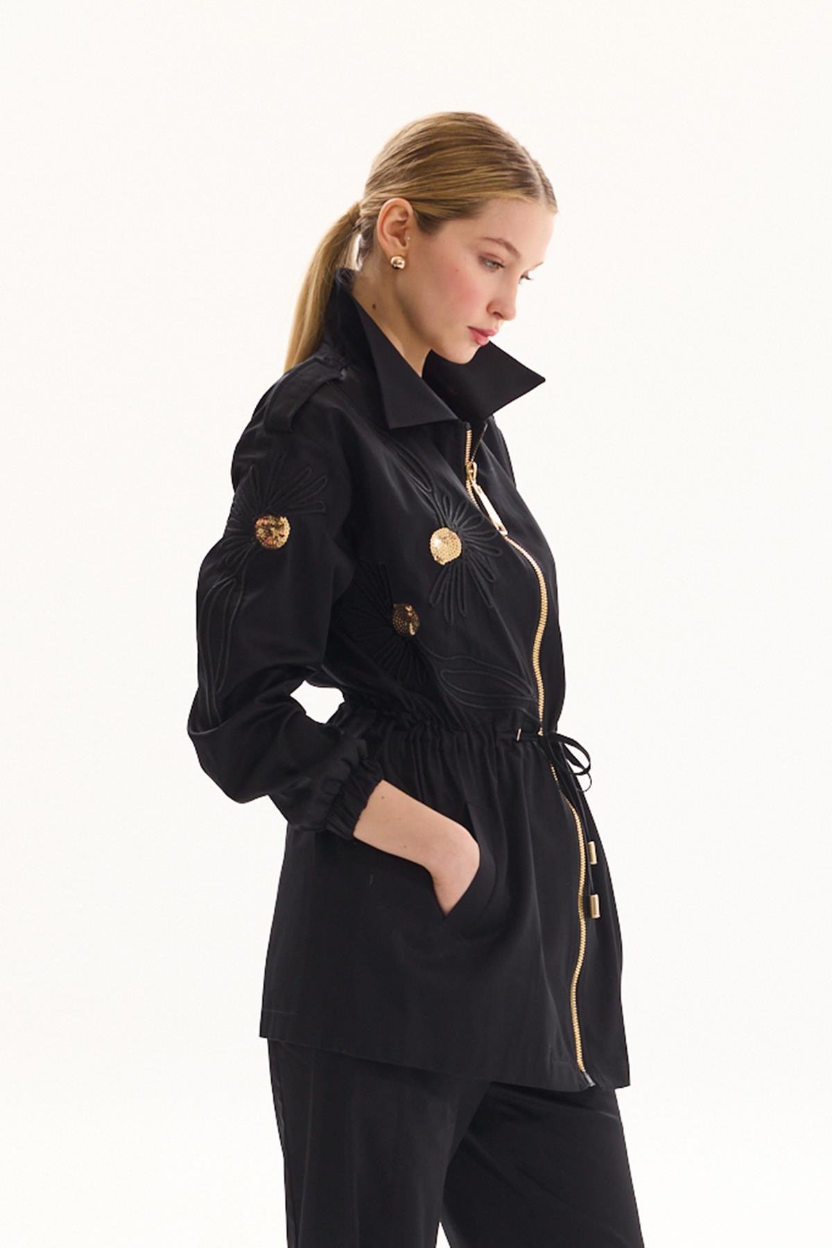 Missemramiss Gıocca Speciale Kap Ceket 4766 Siyah