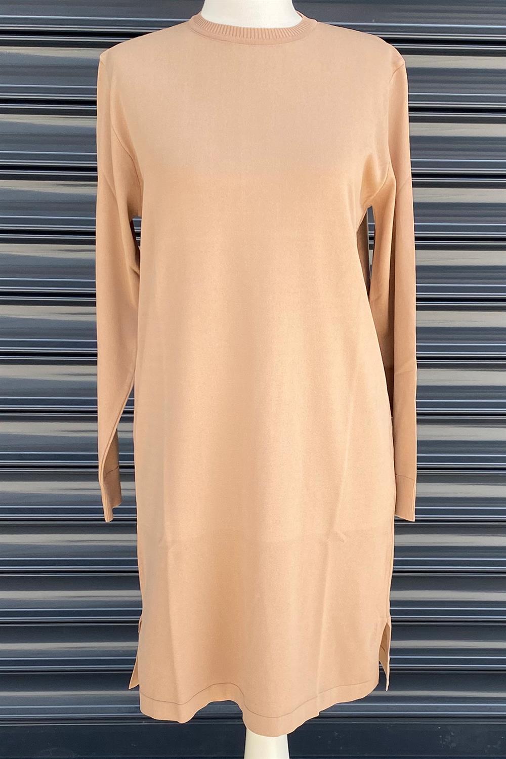 Missemramiss Merserize Uzun Tunik 3951 Camel
