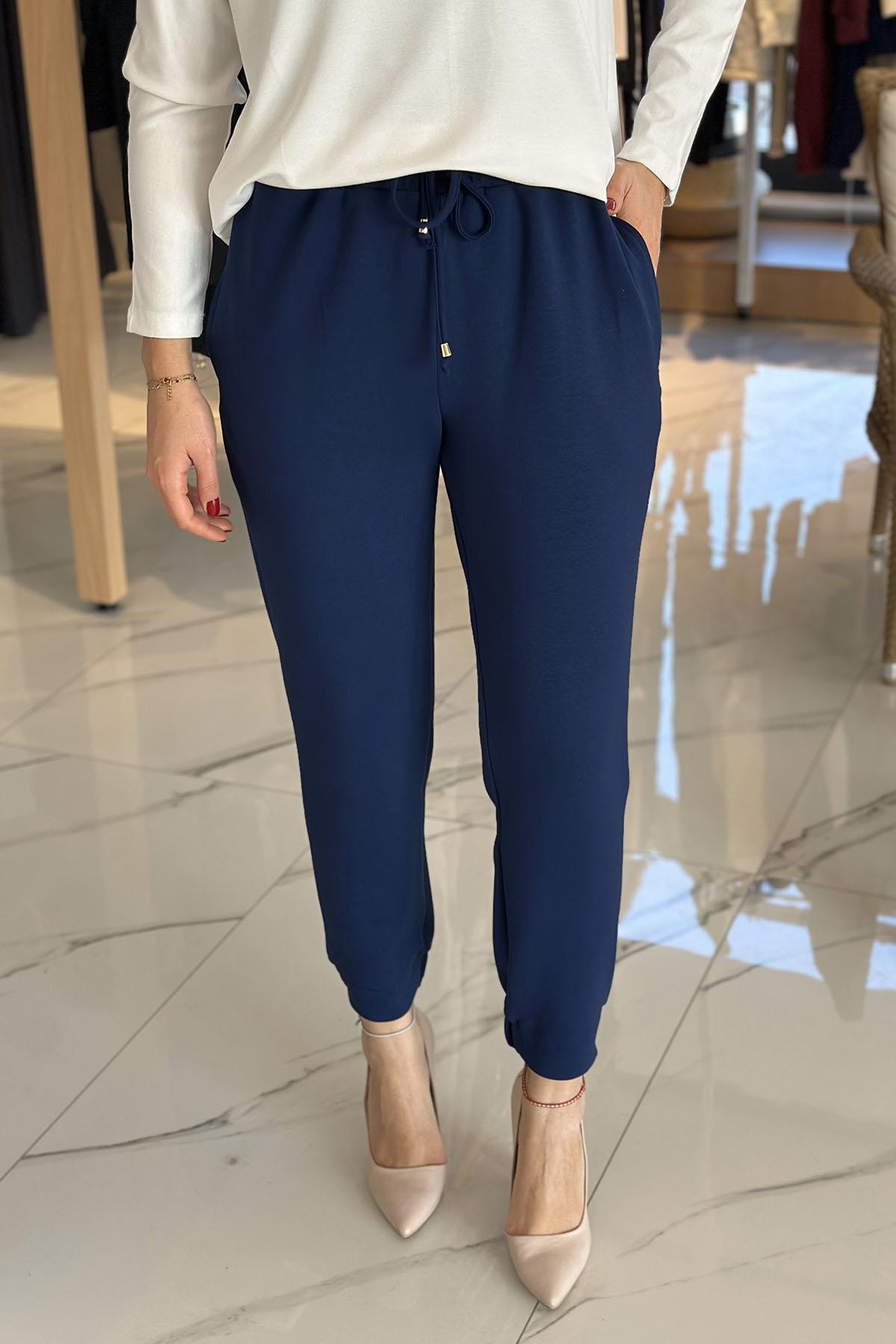 Missemramiss Modal Comfort Pantolon 4679 Lacivert