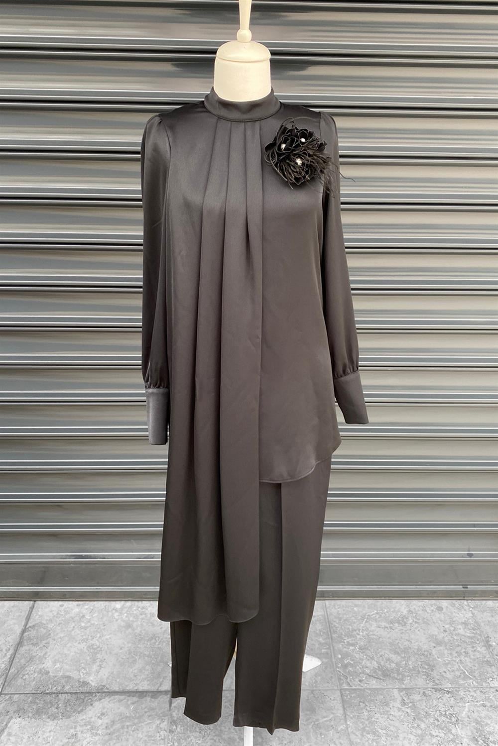Missemramiss Pantolonlu Takım Aller 3903 Siyah